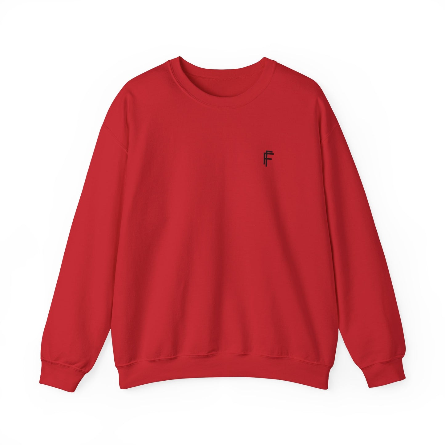 Frenzy - Unisex Crewneck Sweatshirt with Black Logo - Cosy Everyday Wear. - Fitness Frenzy