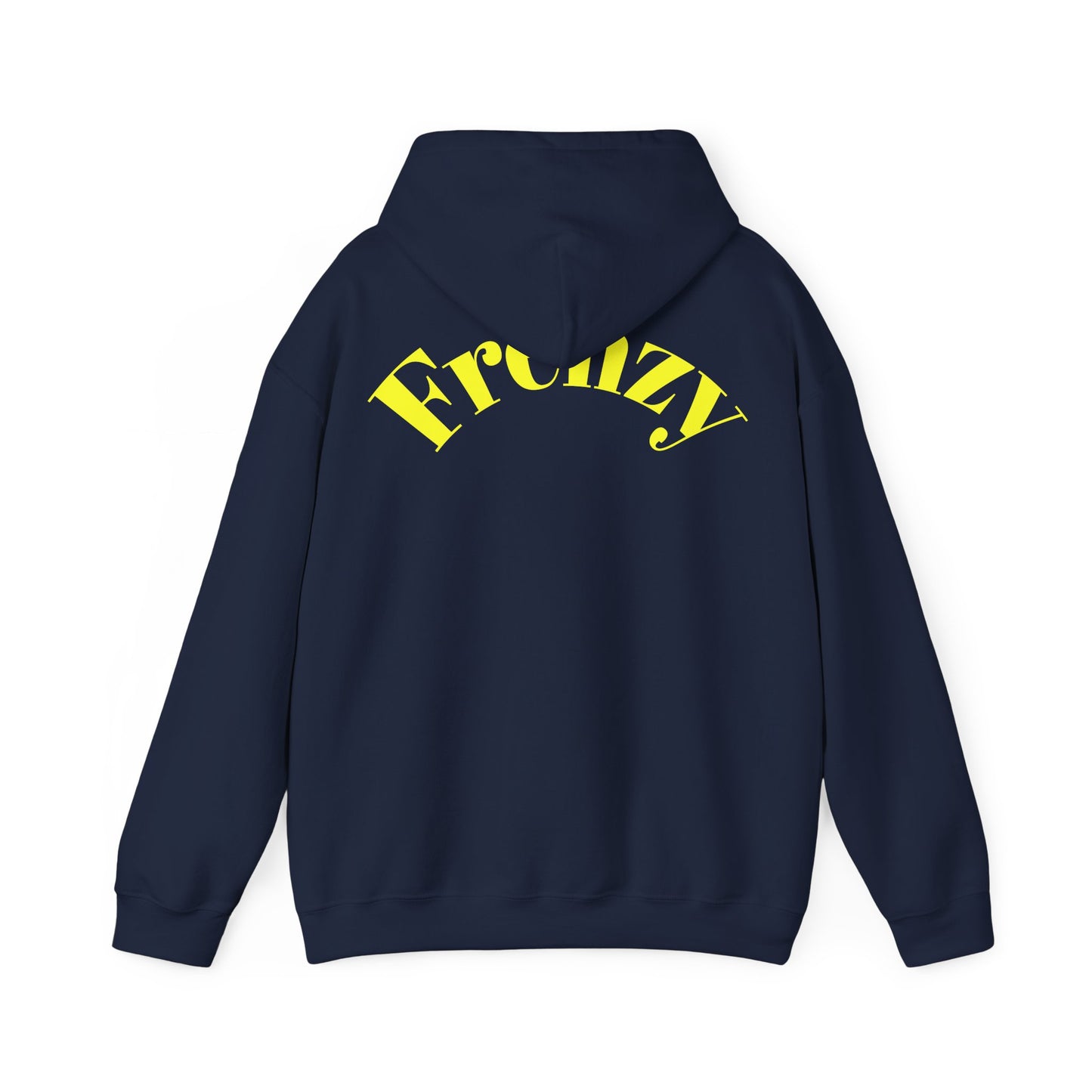 Frenzy 'F' Crazy Unisex Heavy Blend™ Hooded Sweatshirt. - Fitness Frenzy