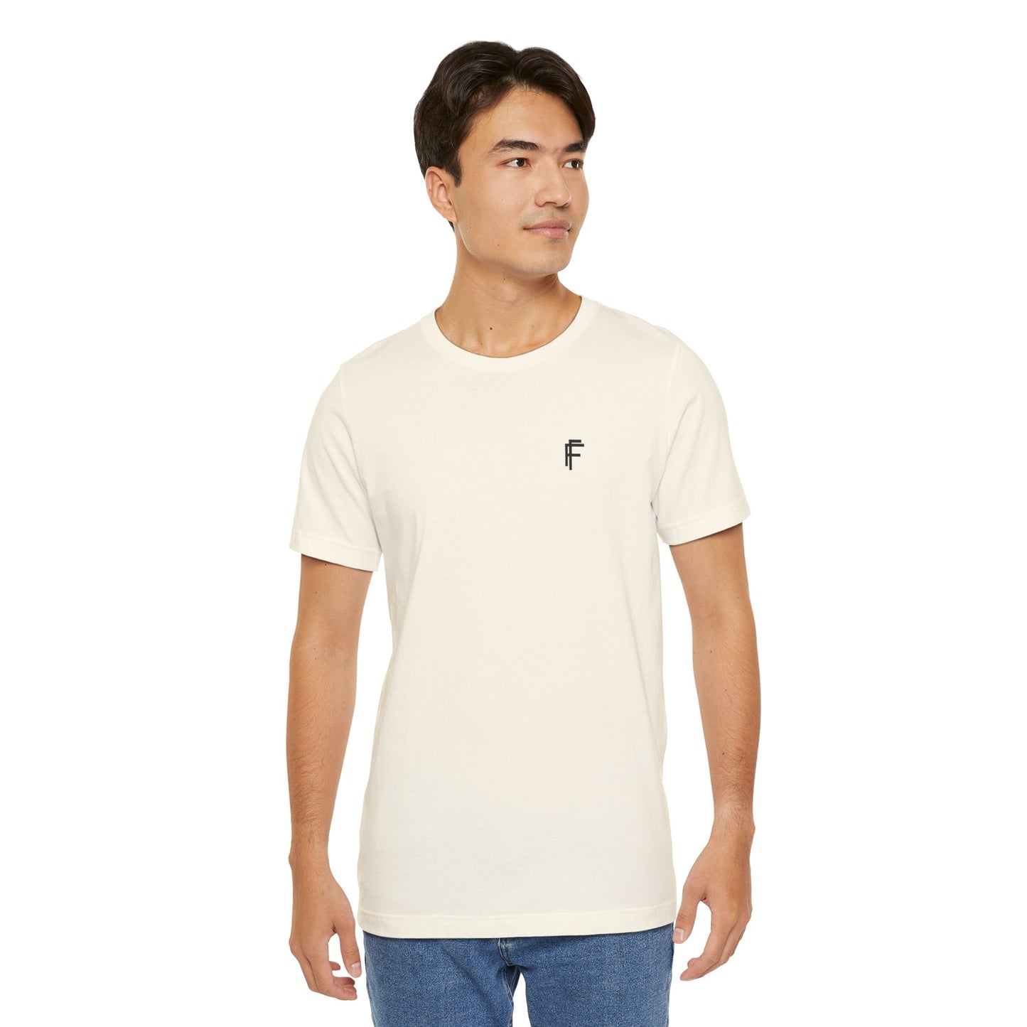 Every Day T Unisex Jersey Tee with Black Logo. - Fitness Frenzy