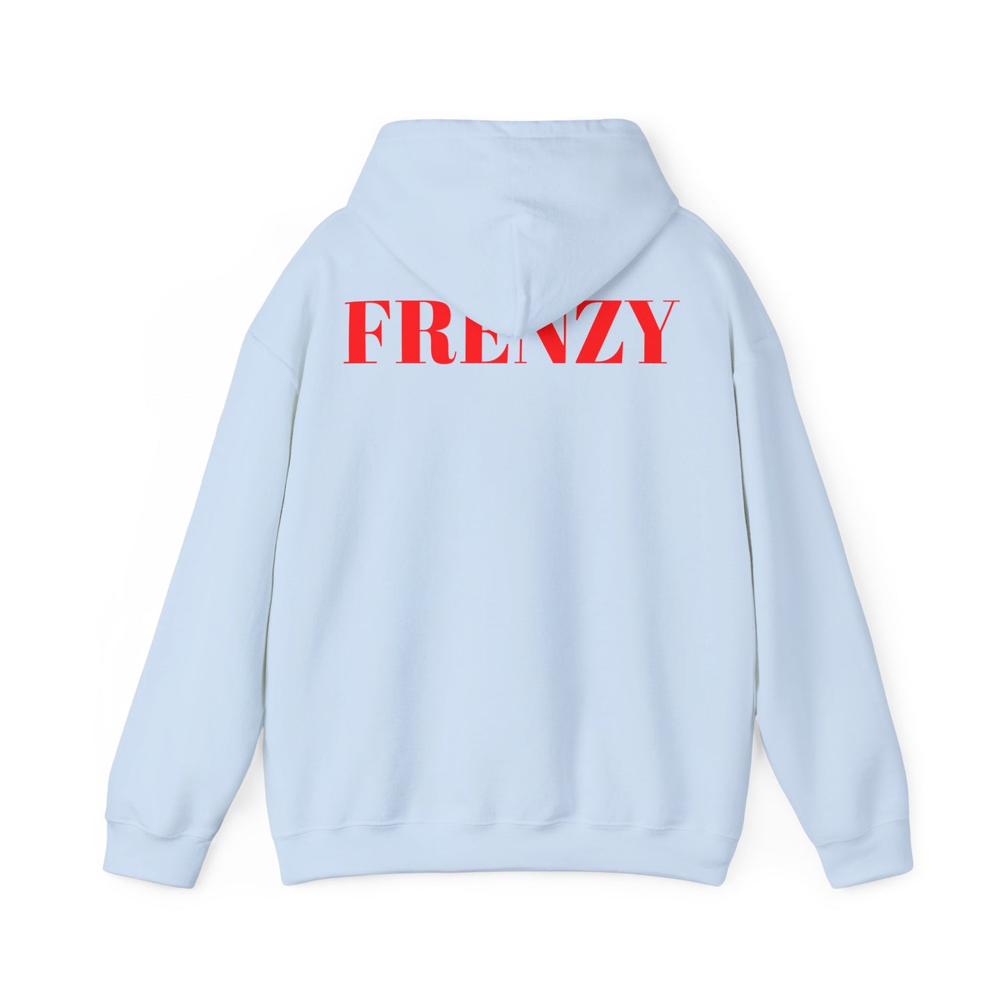 Frenzy Unisex Hoodie - Stylish Heavy Blend Sweatshirt with 'F' Design. - Fitness Frenzy