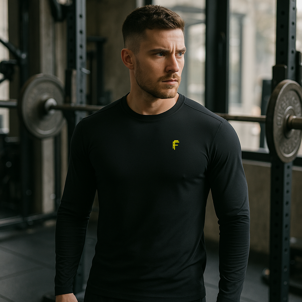 Frenzy TriDriĀ® Performance Baselayer with Yellow Logo