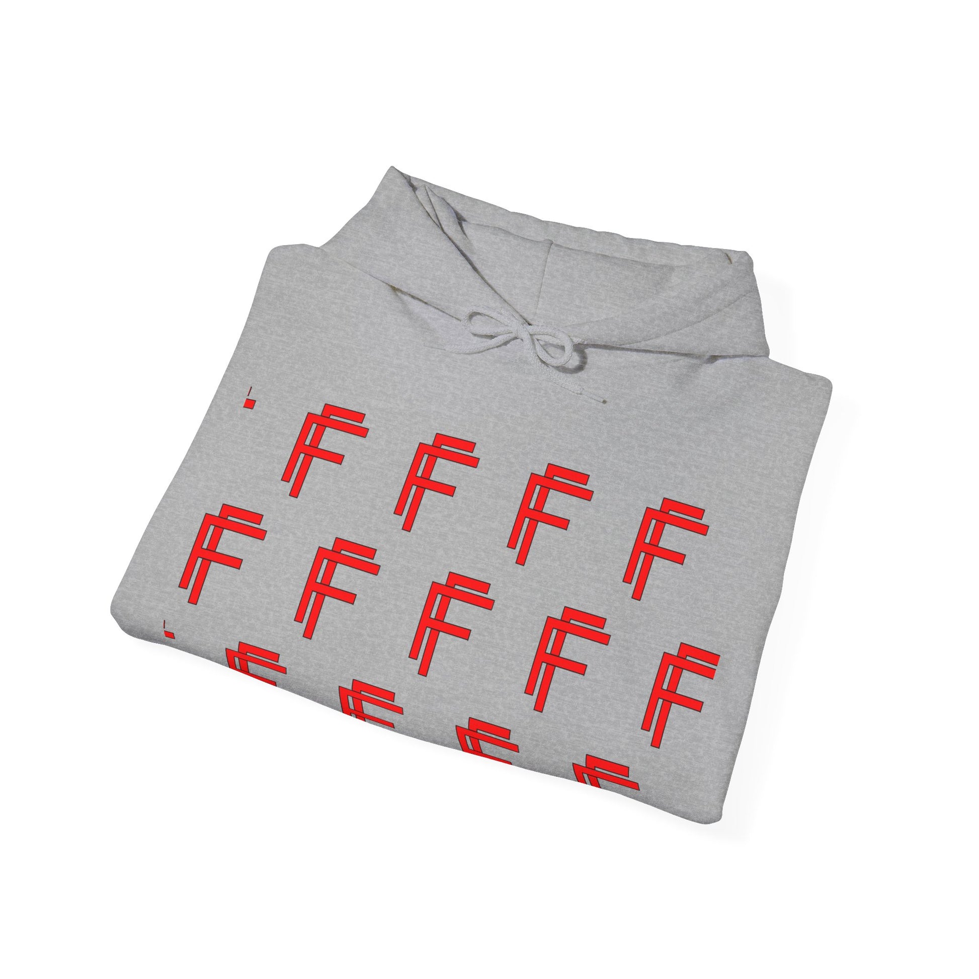 Frenzy Unisex Hoodie - Stylish Heavy Blend Sweatshirt with 'F' Design. - Fitness Frenzy