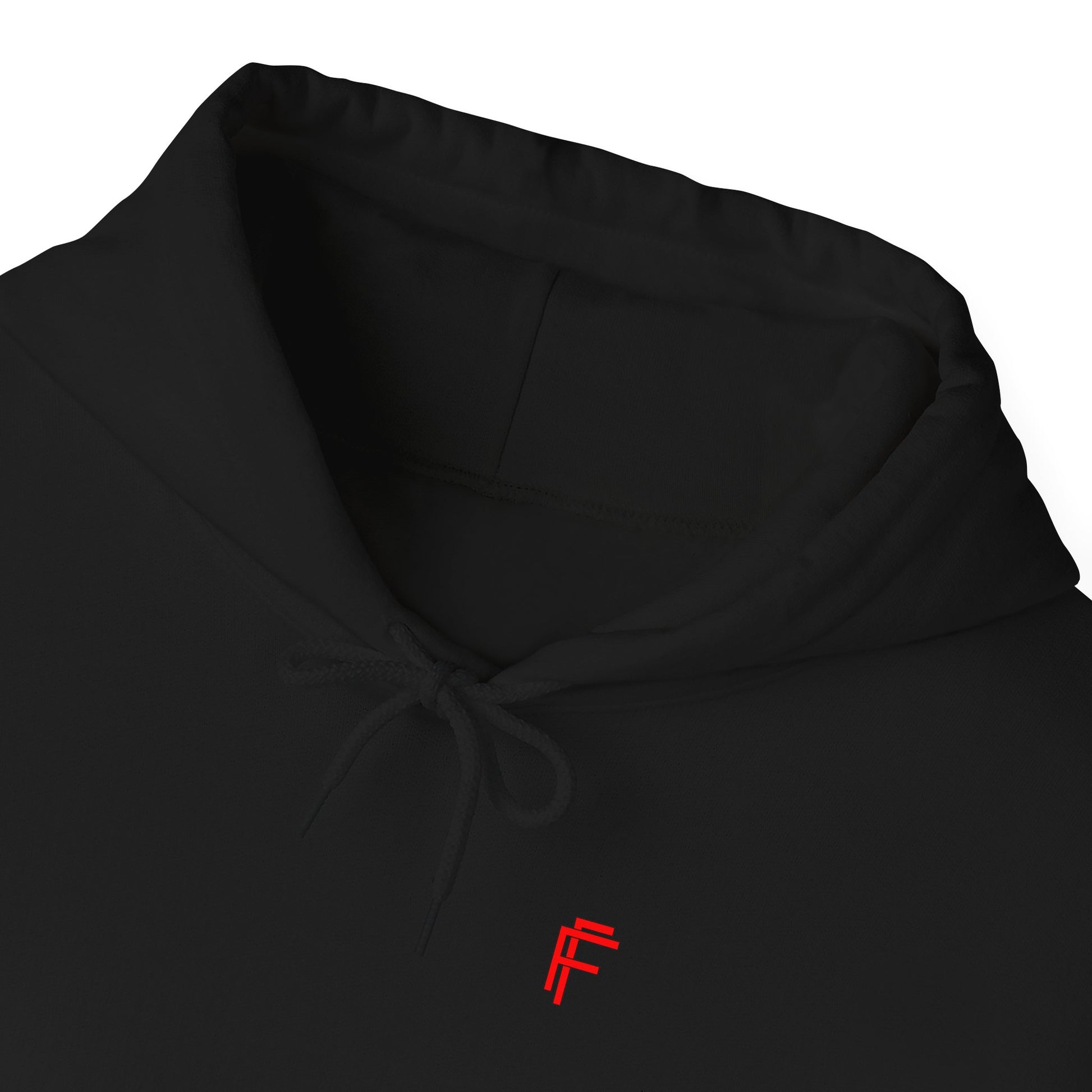 Frenzy Logo Hoodie for Everyday Comfort - Red Logo. - Fitness Frenzy