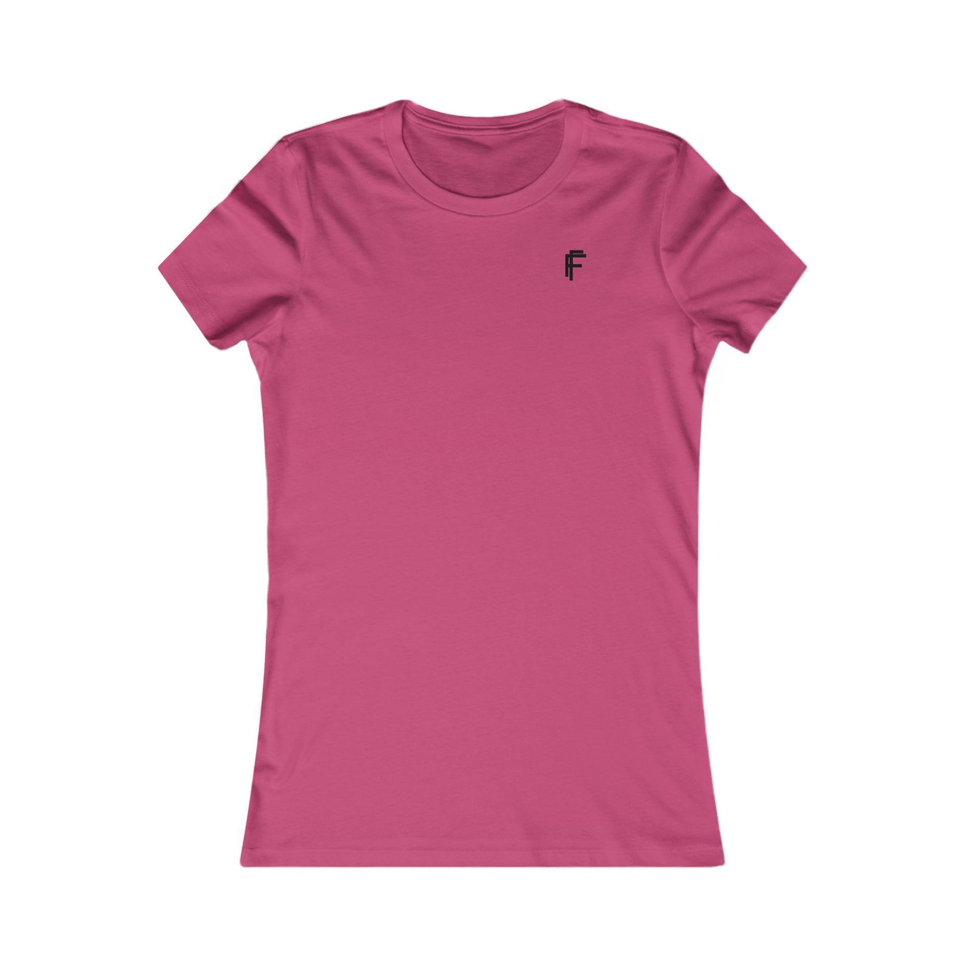 Frenzy - Women's Best Selling Tee with Black Logo. - Fitness Frenzy