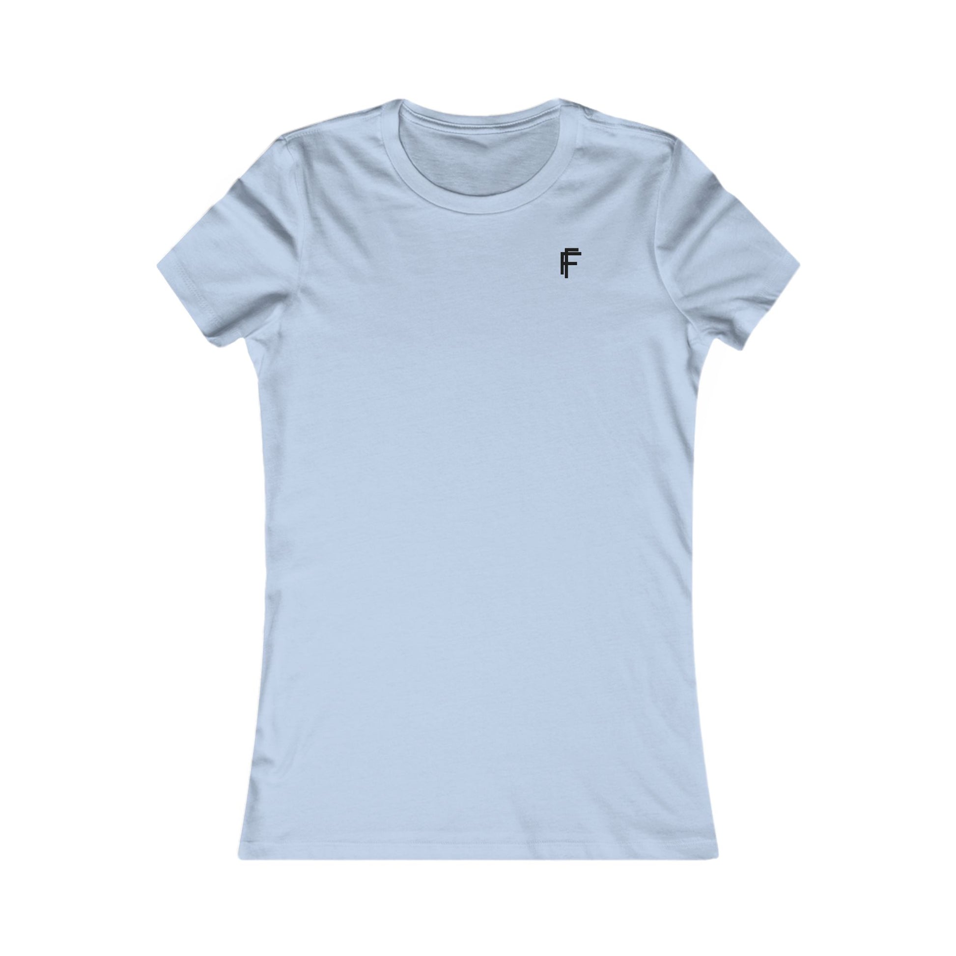 Frenzy - Women's Best Selling Tee with Black Logo. - Fitness Frenzy