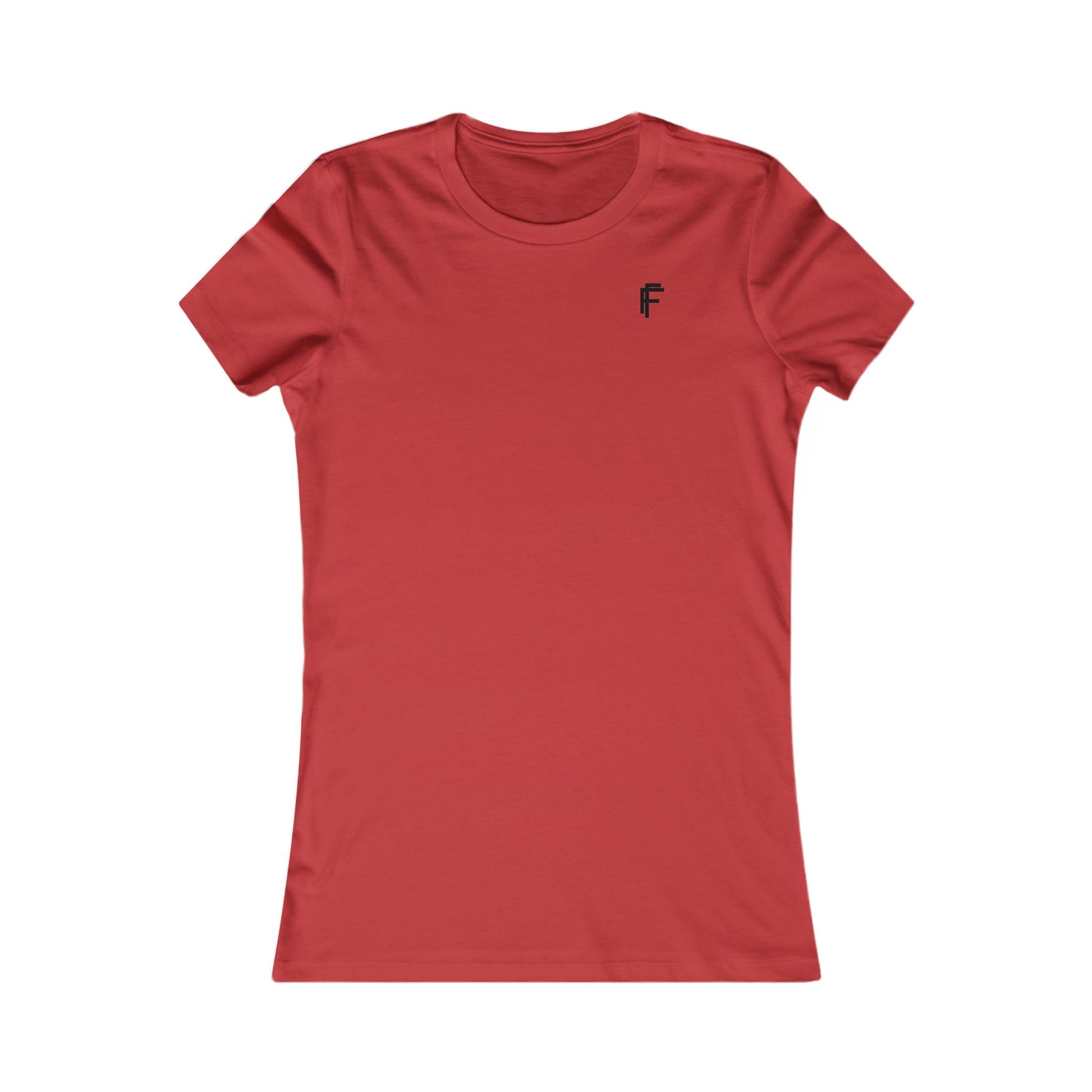 Frenzy - Women's Best Selling Tee with Black Logo. - Fitness Frenzy