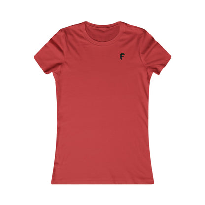 Frenzy - Women's Best Selling Tee with Black Logo. - Fitness Frenzy