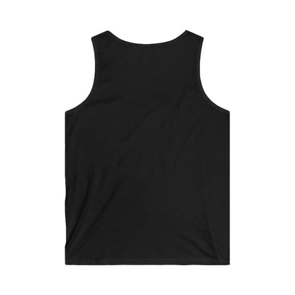 Frenzy - Men's Graphic Tank Top with Retro Design - Red Logo. - Fitness Frenzy