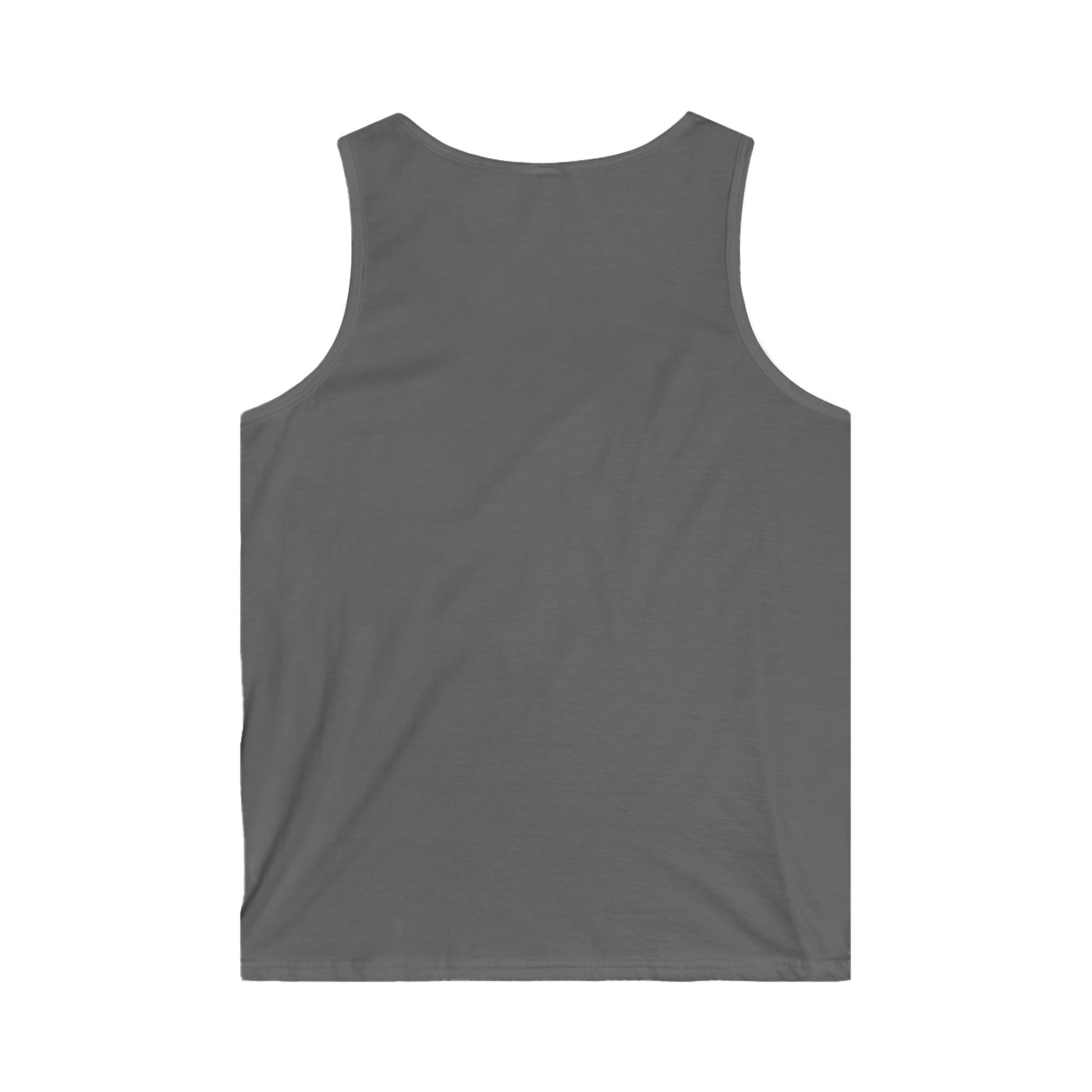 Frenzy - Men's Graphic Tank Top with Retro Design - Red Logo. - Fitness Frenzy