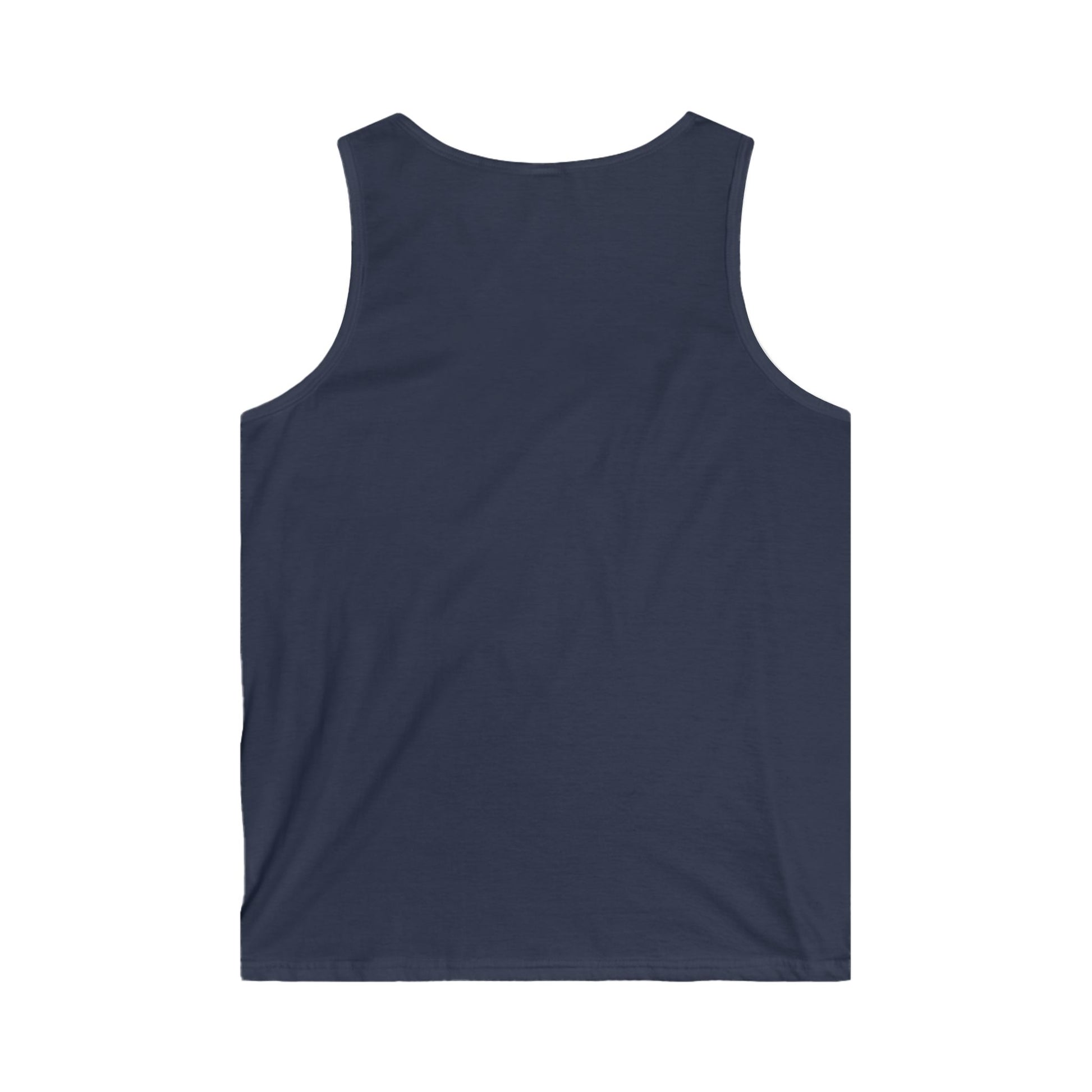 Frenzy - Men's Graphic Tank Top with Retro Design - Red Logo. - Fitness Frenzy
