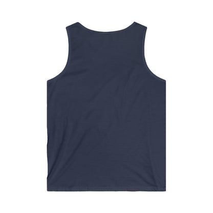 Frenzy - Men's Graphic Tank Top with Retro Design - Red Logo. - Fitness Frenzy