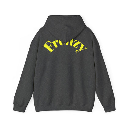 Frenzy 'F' Crazy Unisex Heavy Blend™ Hooded Sweatshirt. - Fitness Frenzy