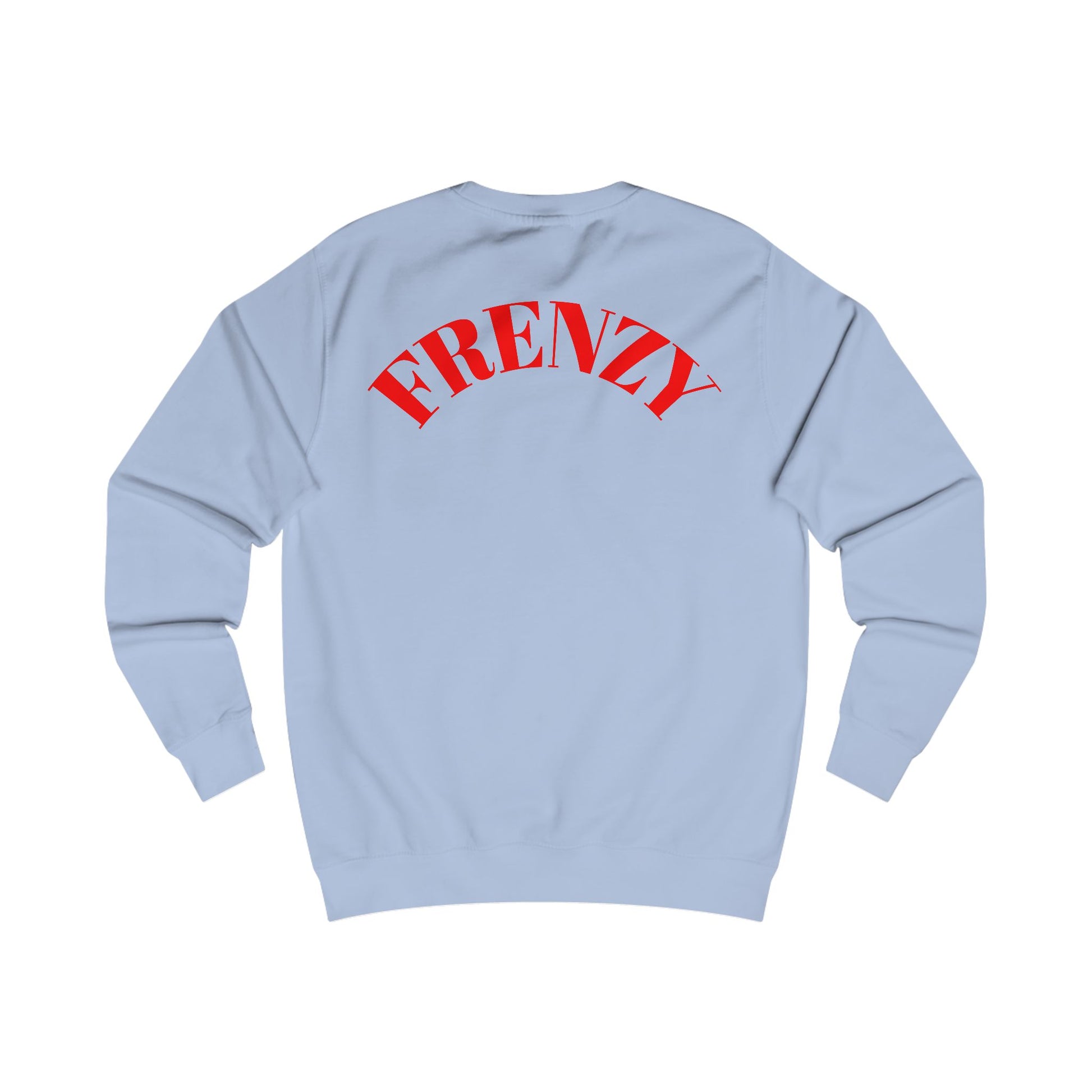 FRENZY Unisex Sweatshirt with Red Logo. - Fitness Frenzy