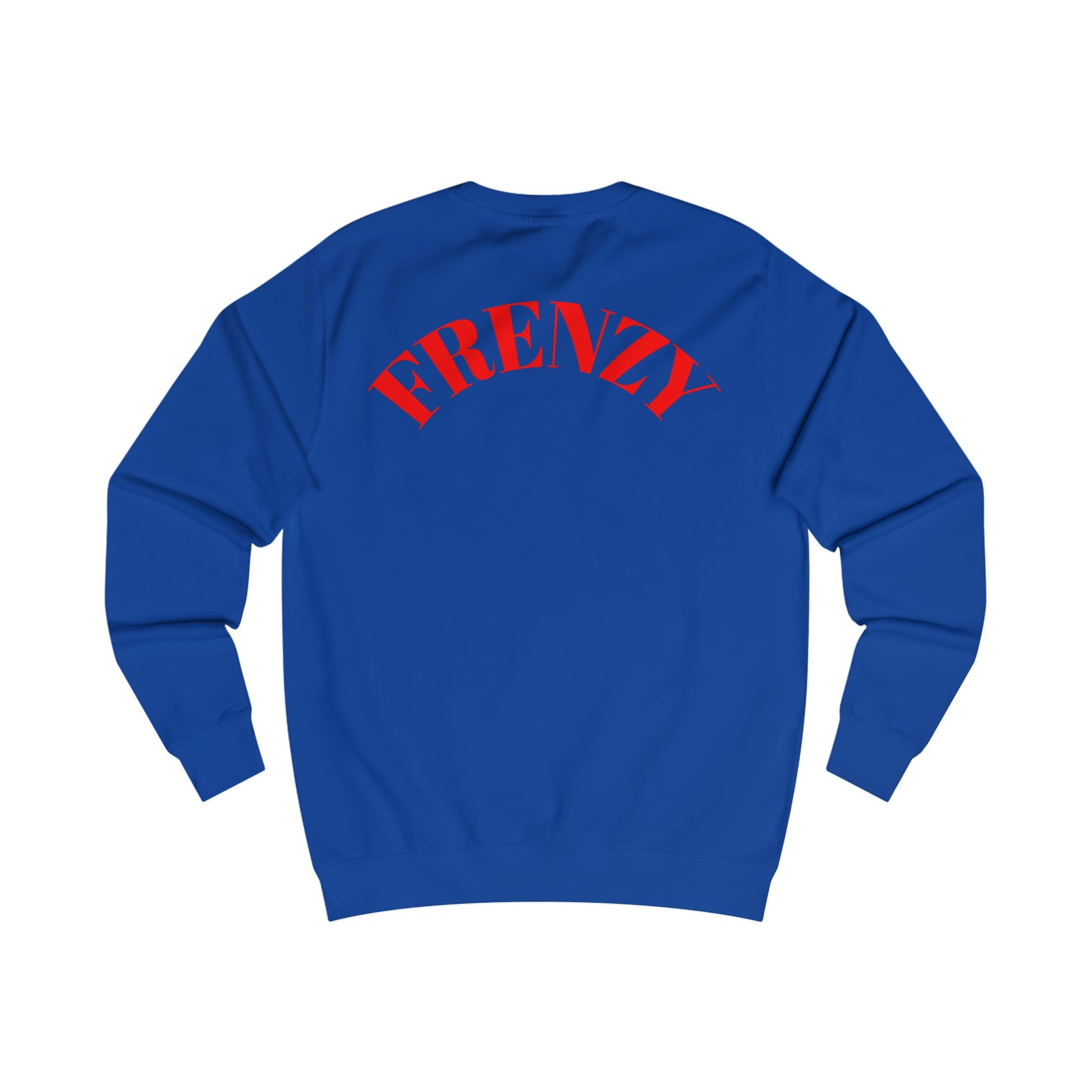 FRENZY Unisex Sweatshirt with Red Logo. - Fitness Frenzy