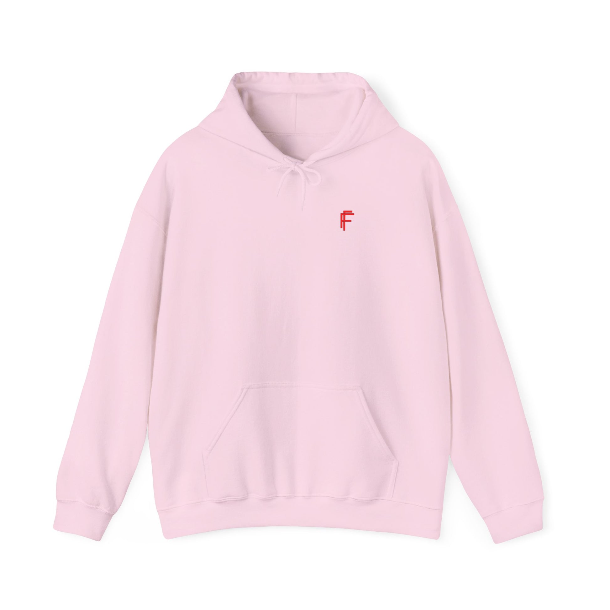 Frenzy Logo Hoodie for Everyday Comfort - Red Logo. - Fitness Frenzy