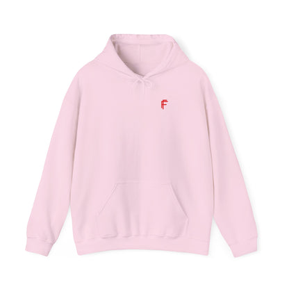 Frenzy Logo Hoodie for Everyday Comfort - Red Logo. - Fitness Frenzy