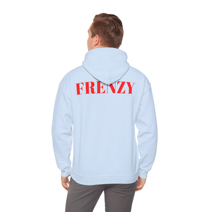 Frenzy Unisex Hoodie - Stylish Heavy Blend Sweatshirt with 'F' Design. - Fitness Frenzy