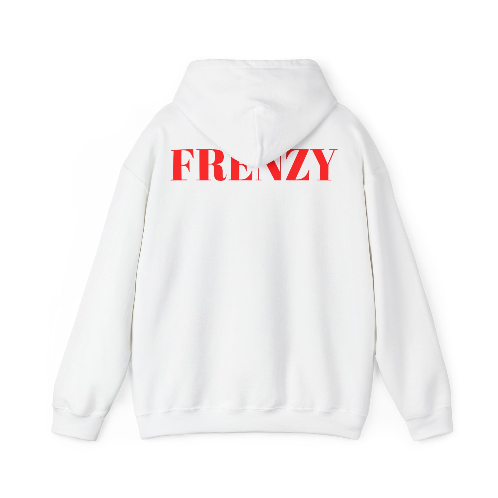 Frenzy Unisex Hoodie - Stylish Heavy Blend Sweatshirt with 'F' Design. - Fitness Frenzy
