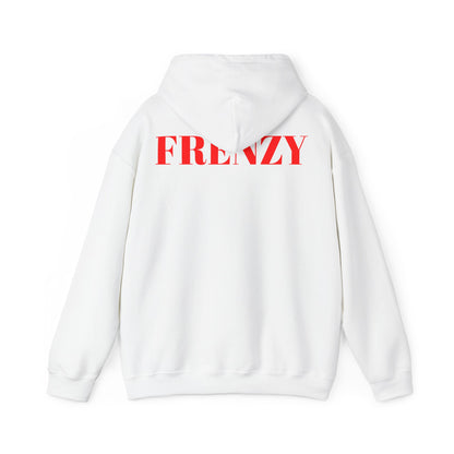 Frenzy Unisex Hoodie - Stylish Heavy Blend Sweatshirt with 'F' Design. - Fitness Frenzy