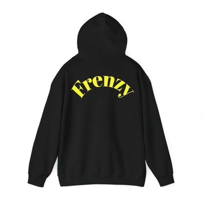 Frenzy 'F' Crazy Unisex Heavy Blend™ Hooded Sweatshirt. - Fitness Frenzy