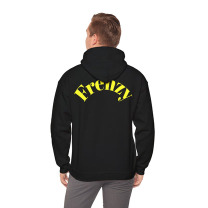 Frenzy 'F' Crazy Unisex Heavy Blend™ Hooded Sweatshirt. - Fitness Frenzy