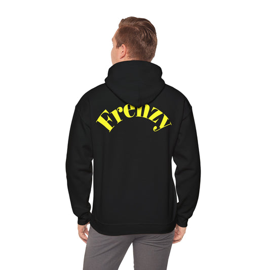 Frenzy 'F' Crazy Unisex Heavy Blend™ Hooded Sweatshirt. - Fitness Frenzy