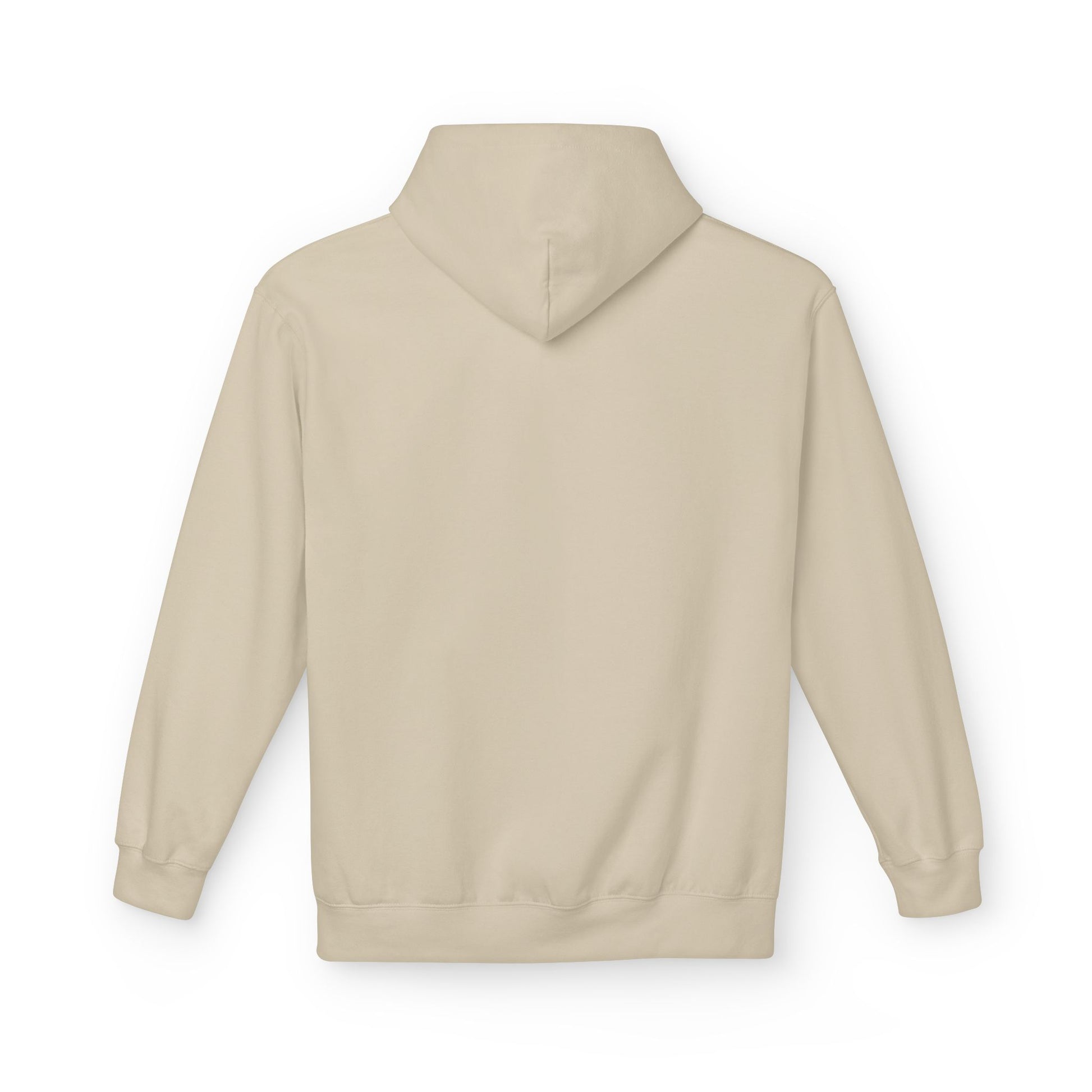 Fitness Frenzy Unisex Fleece Hoodie with Black Logo - Softstyle Comfort for Everyone. - Fitness Frenzy