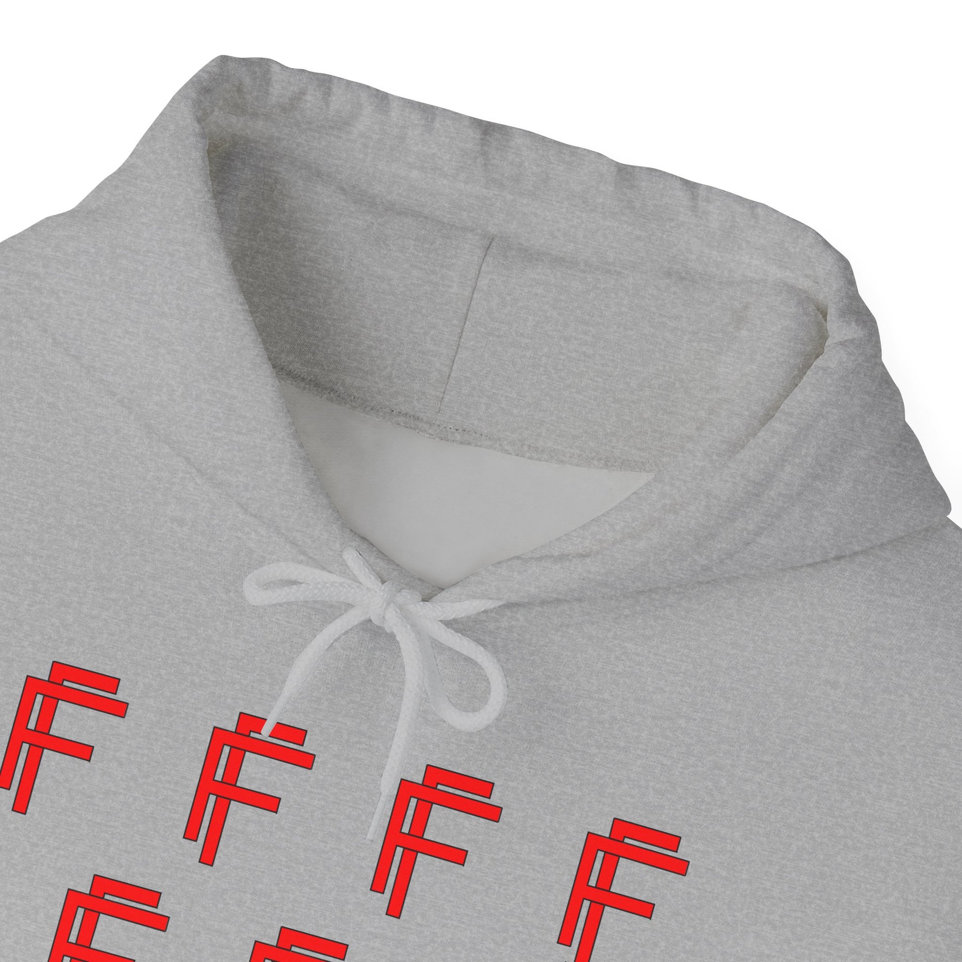 Frenzy Unisex Hoodie - Stylish Heavy Blend Sweatshirt with 'F' Design. - Fitness Frenzy