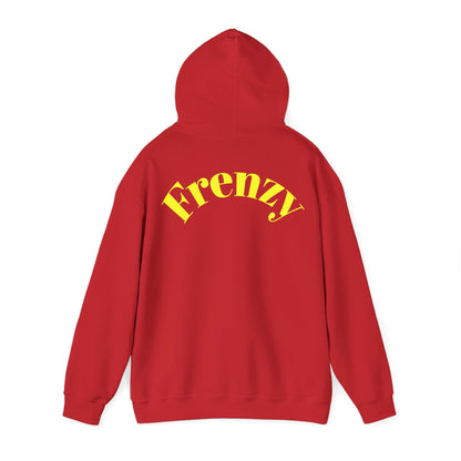 Frenzy 'F' Crazy Unisex Heavy Blend™ Hooded Sweatshirt. - Fitness Frenzy
