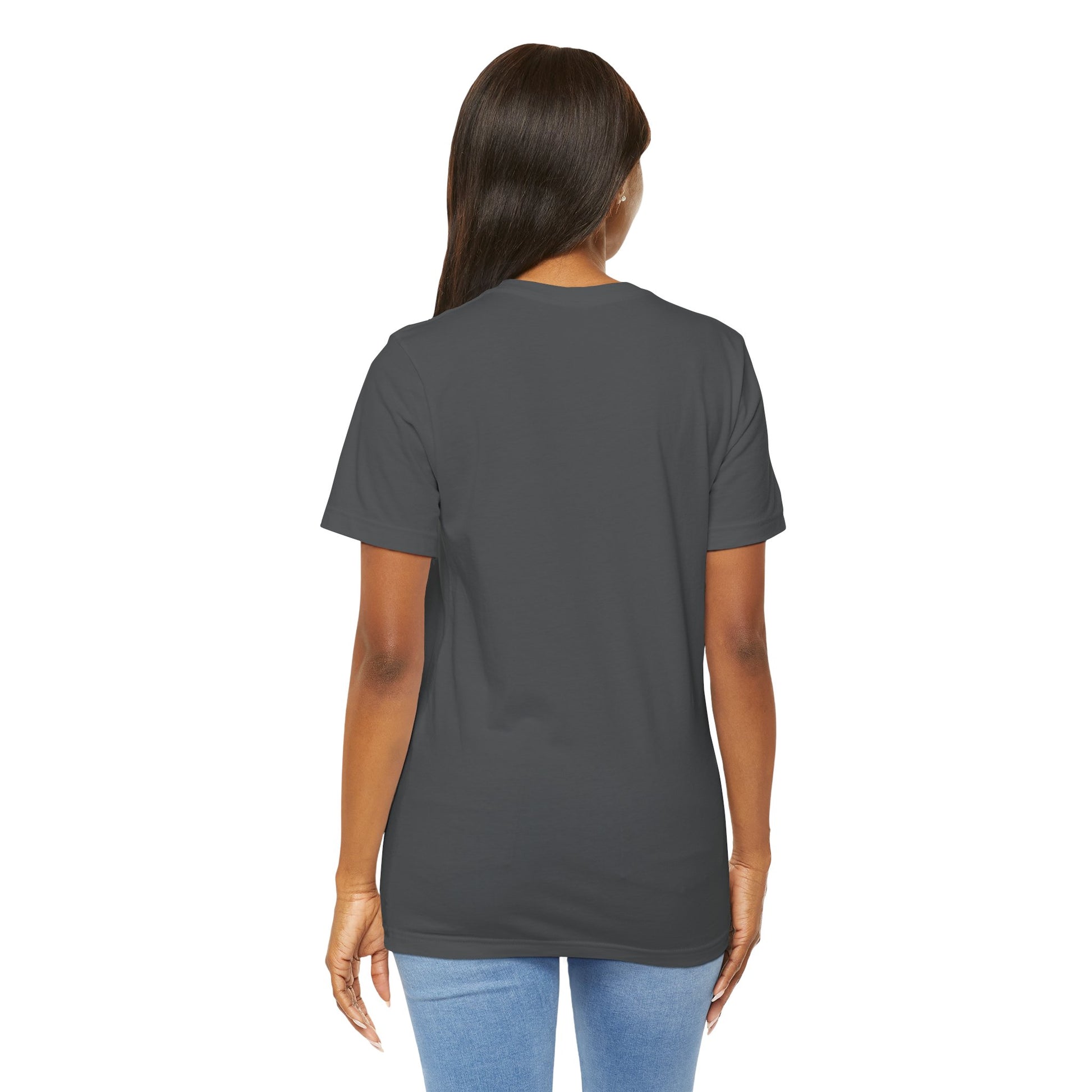 Every Day T Unisex Jersey Tee with Black Logo. - Fitness Frenzy