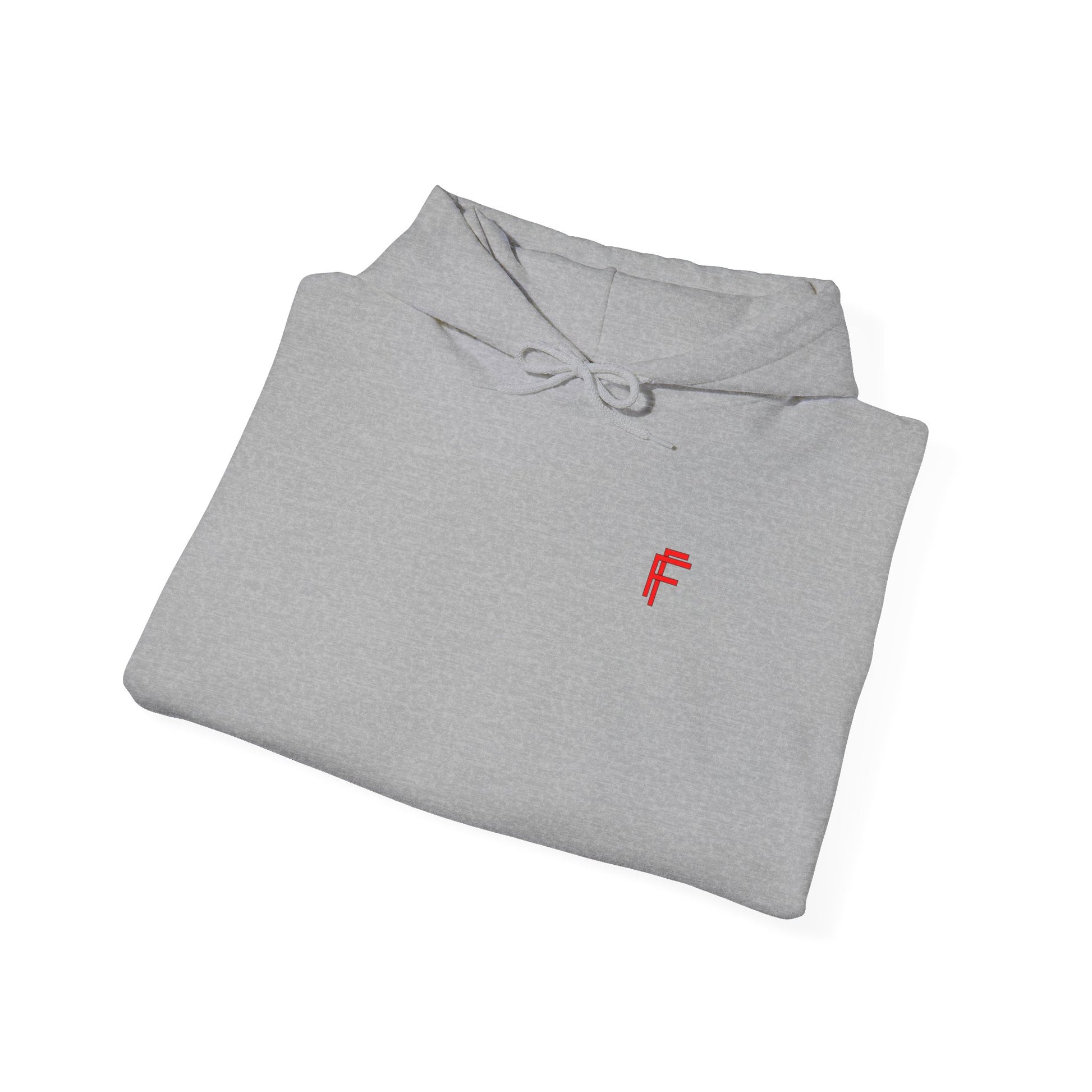 Frenzy Logo Hoodie for Everyday Comfort - Red Logo. - Fitness Frenzy