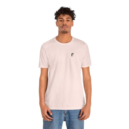 Every Day T Unisex Jersey Tee with Black Logo. - Fitness Frenzy