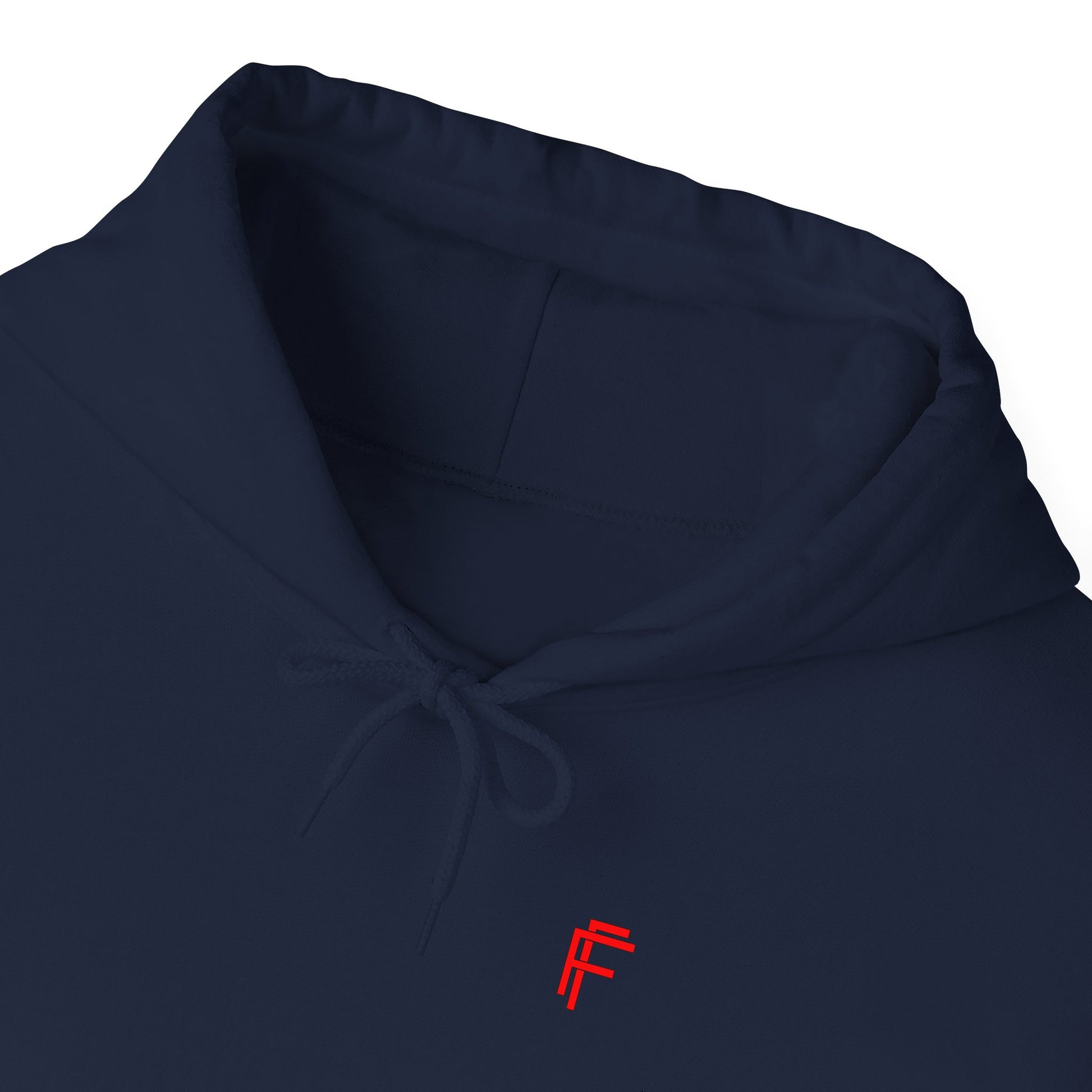 Frenzy Graphic Hoodie with Red Accent - Cosy Unisex Heavy Blend Apparel. - Fitness Frenzy