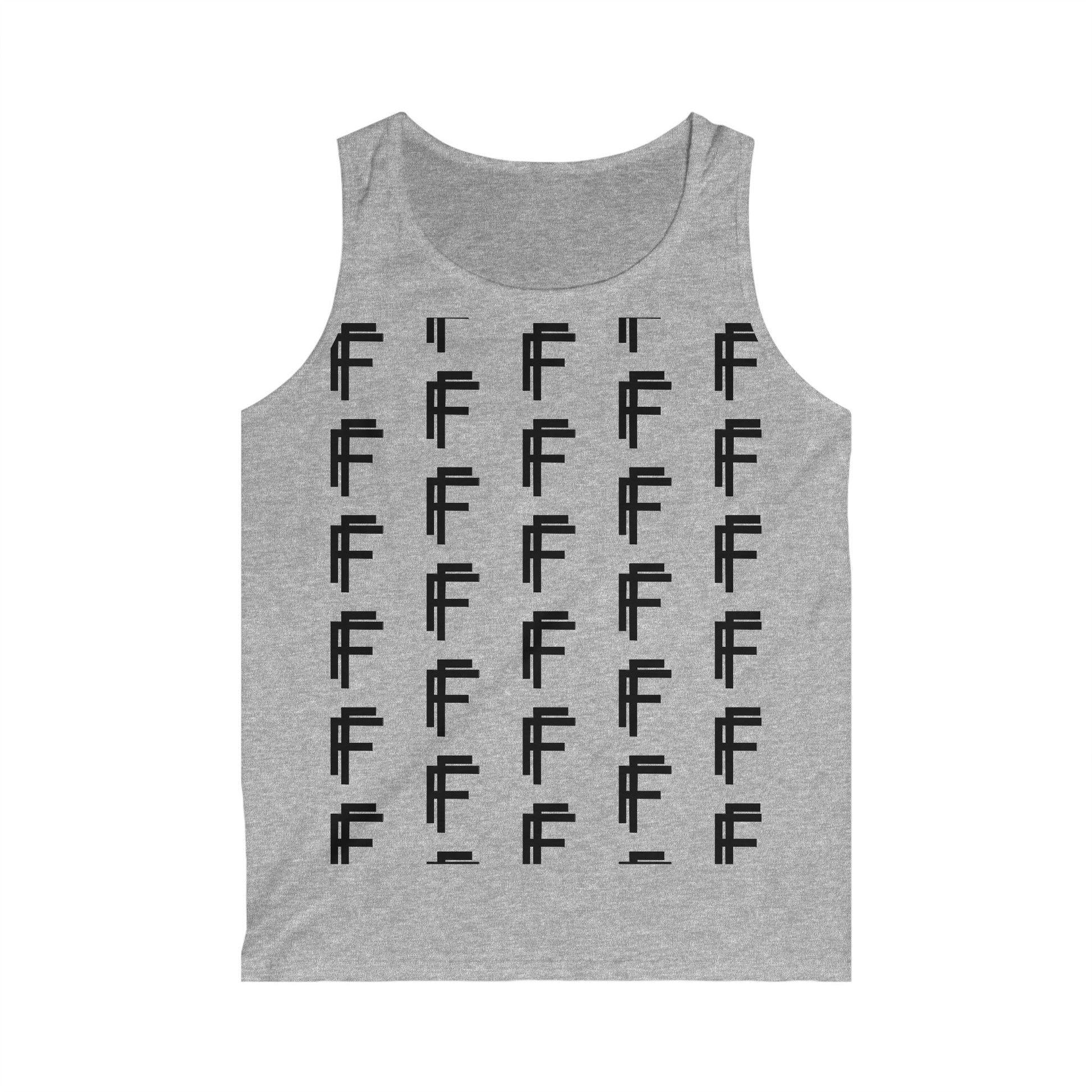 Frenzy - Men's Softstyle Graphic Tank Top - Modern Design. - Fitness Frenzy