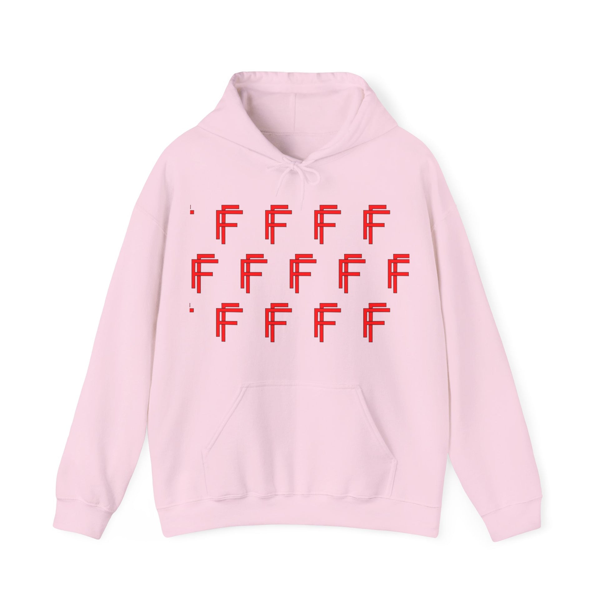 Frenzy Unisex Hoodie - Stylish Heavy Blend Sweatshirt with 'F' Design. - Fitness Frenzy