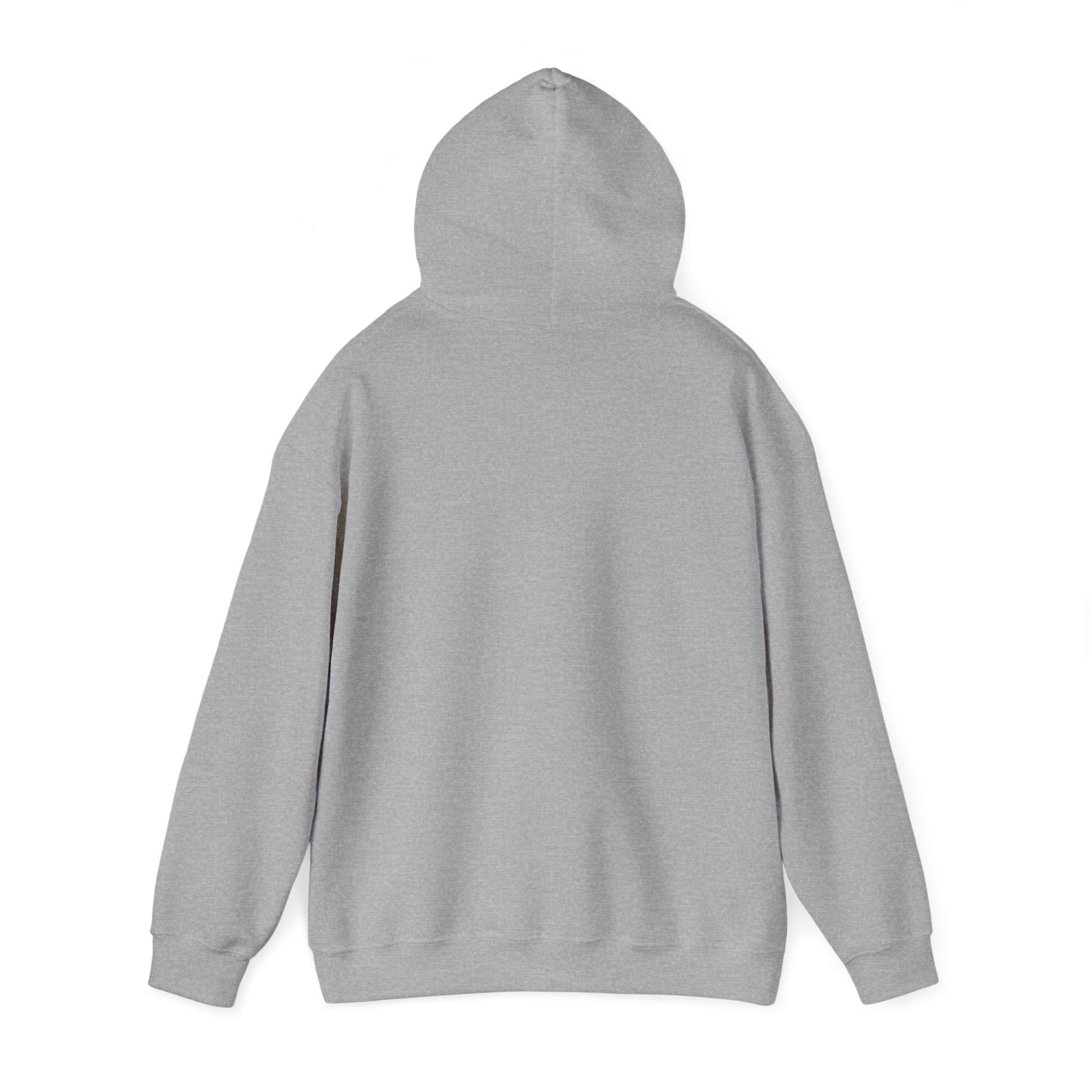 Frenzy Graphic Hoodie with Red Accent - Cosy Unisex Heavy Blend Apparel. - Fitness Frenzy