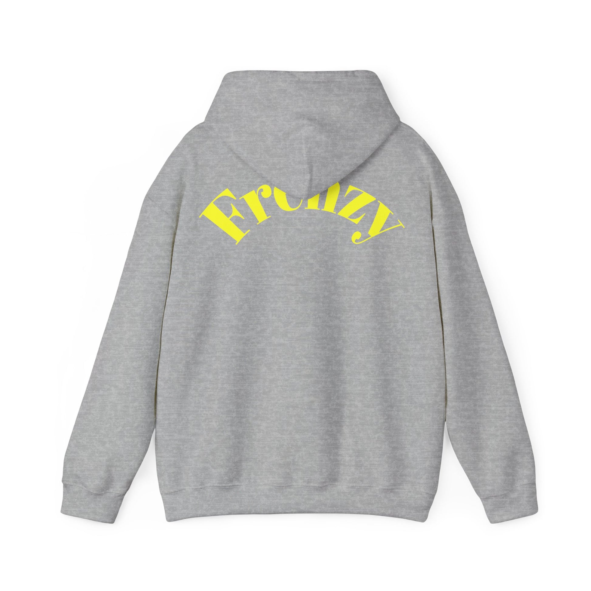 Frenzy 'F' Crazy Unisex Heavy Blend™ Hooded Sweatshirt. - Fitness Frenzy