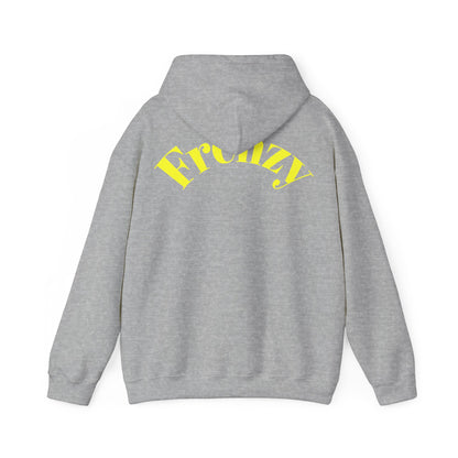 Frenzy 'F' Crazy Unisex Heavy Blend™ Hooded Sweatshirt. - Fitness Frenzy