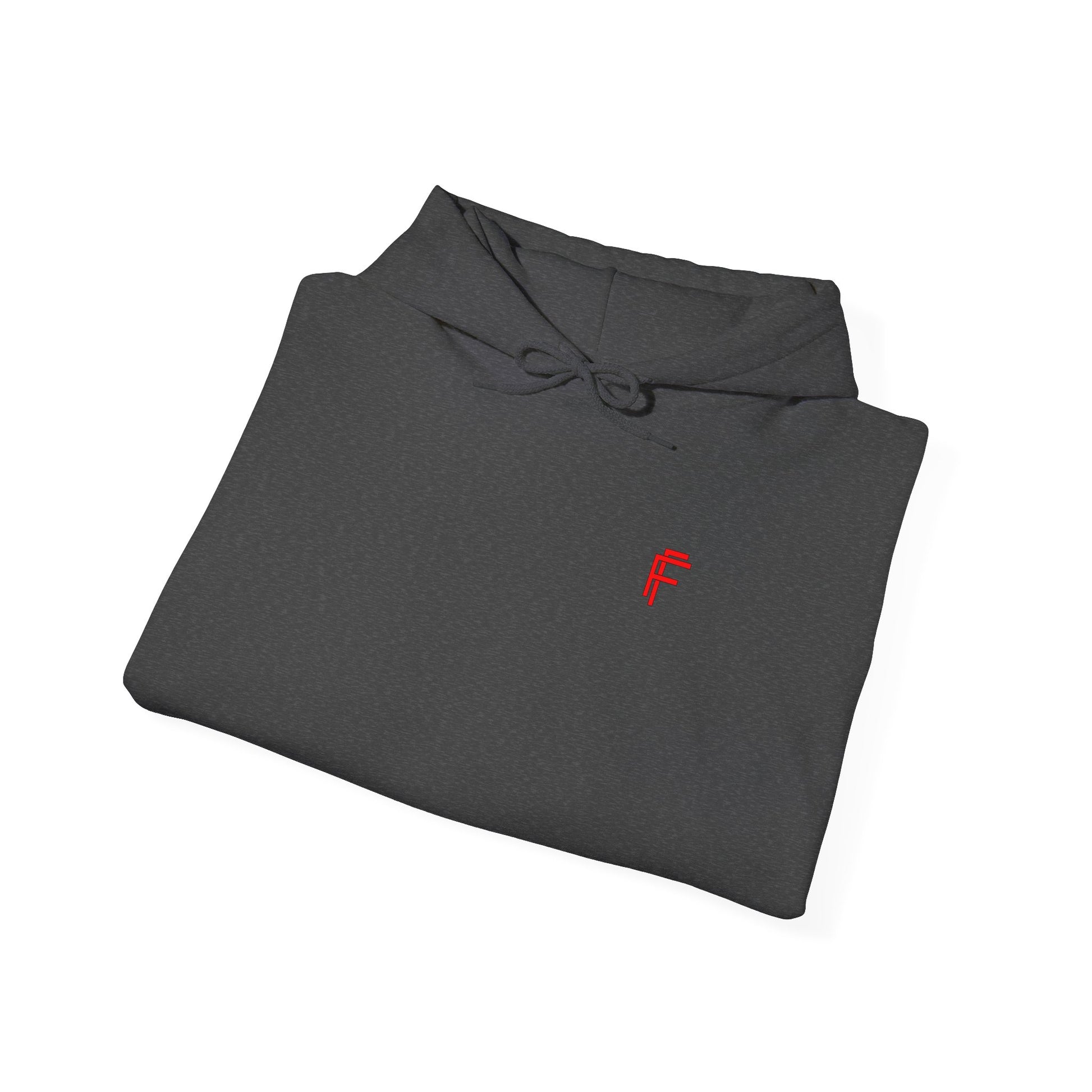 Frenzy Logo Hoodie for Everyday Comfort - Red Logo. - Fitness Frenzy