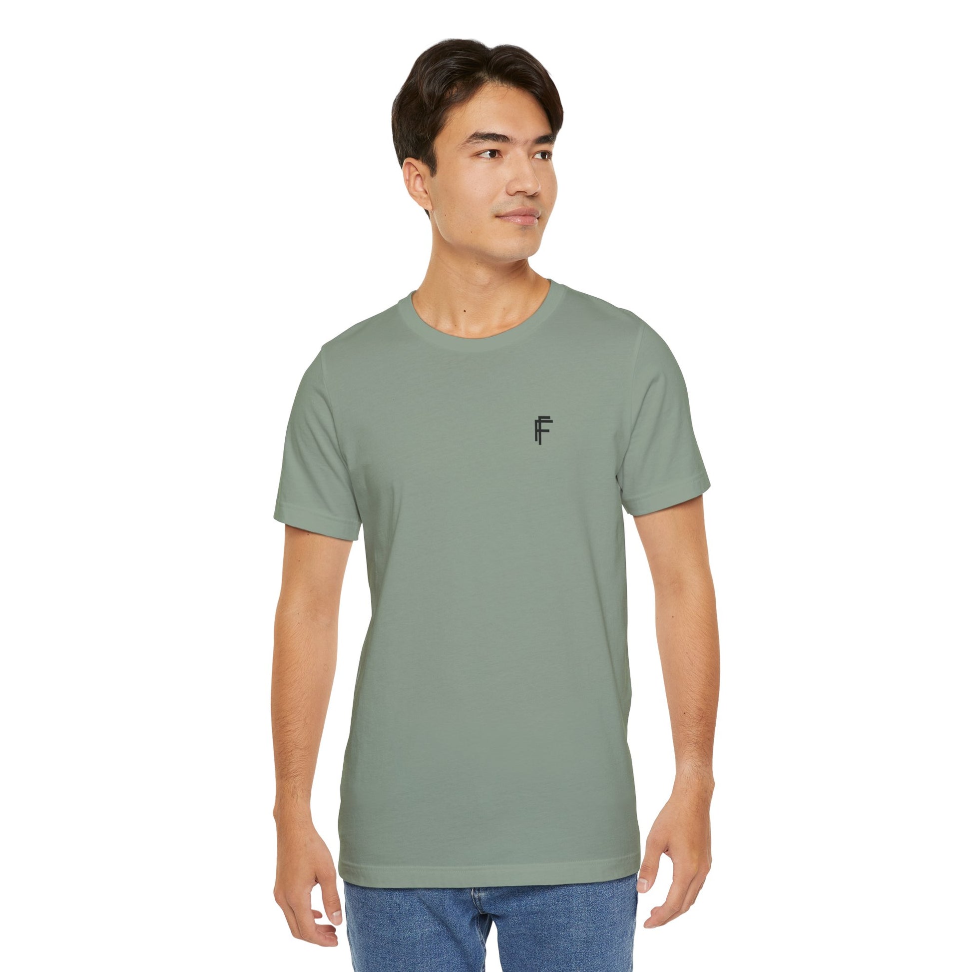 Every Day T Unisex Jersey Tee with Black Logo. - Fitness Frenzy