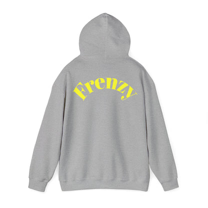 Frenzy 'F' Crazy Unisex Heavy Blend™ Hooded Sweatshirt. - Fitness Frenzy