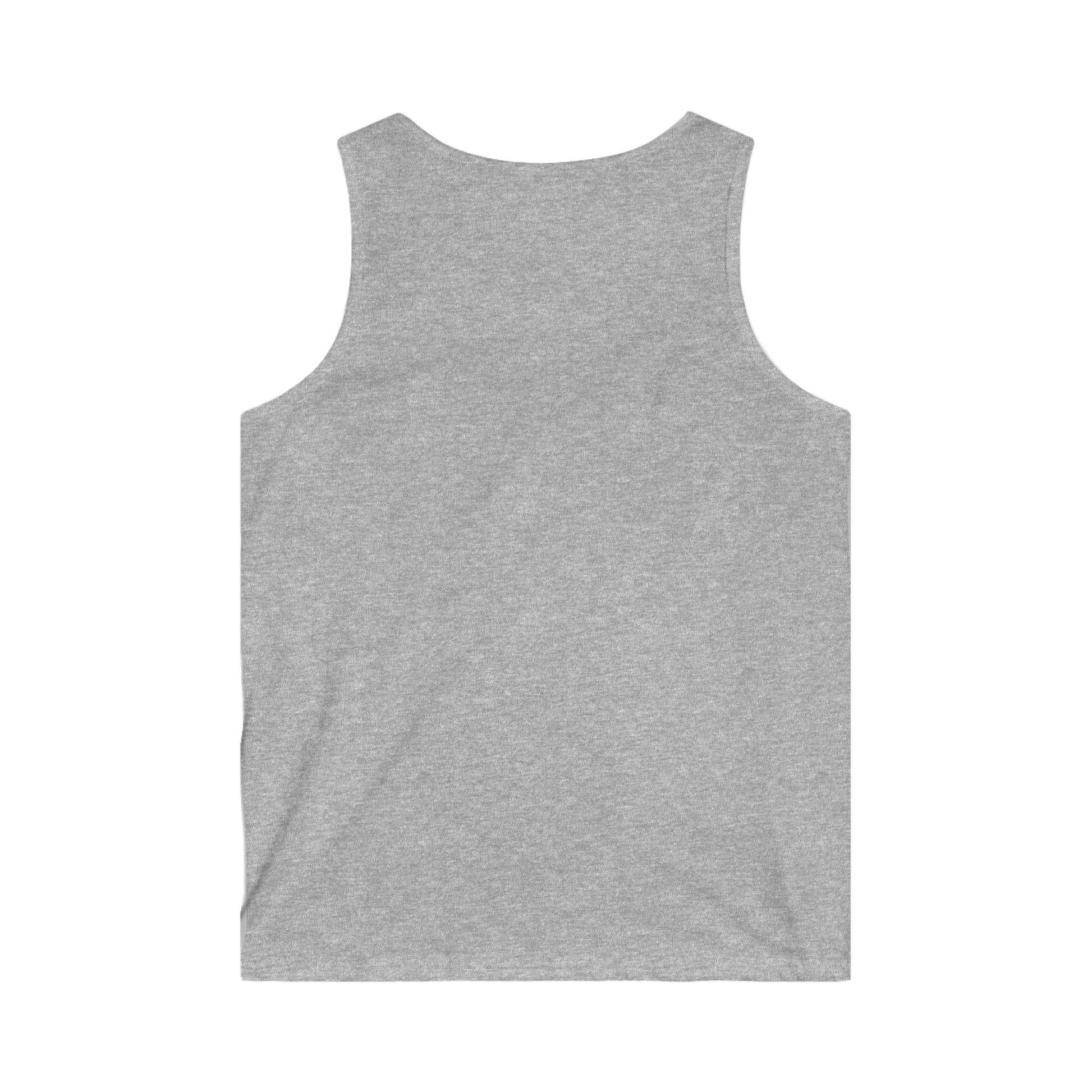Frenzy - Men's Softstyle Tank Top with Black Logo. - Fitness Frenzy