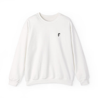 Frenzy - Unisex Crewneck Sweatshirt with Black Logo - Cosy Everyday Wear. - Fitness Frenzy