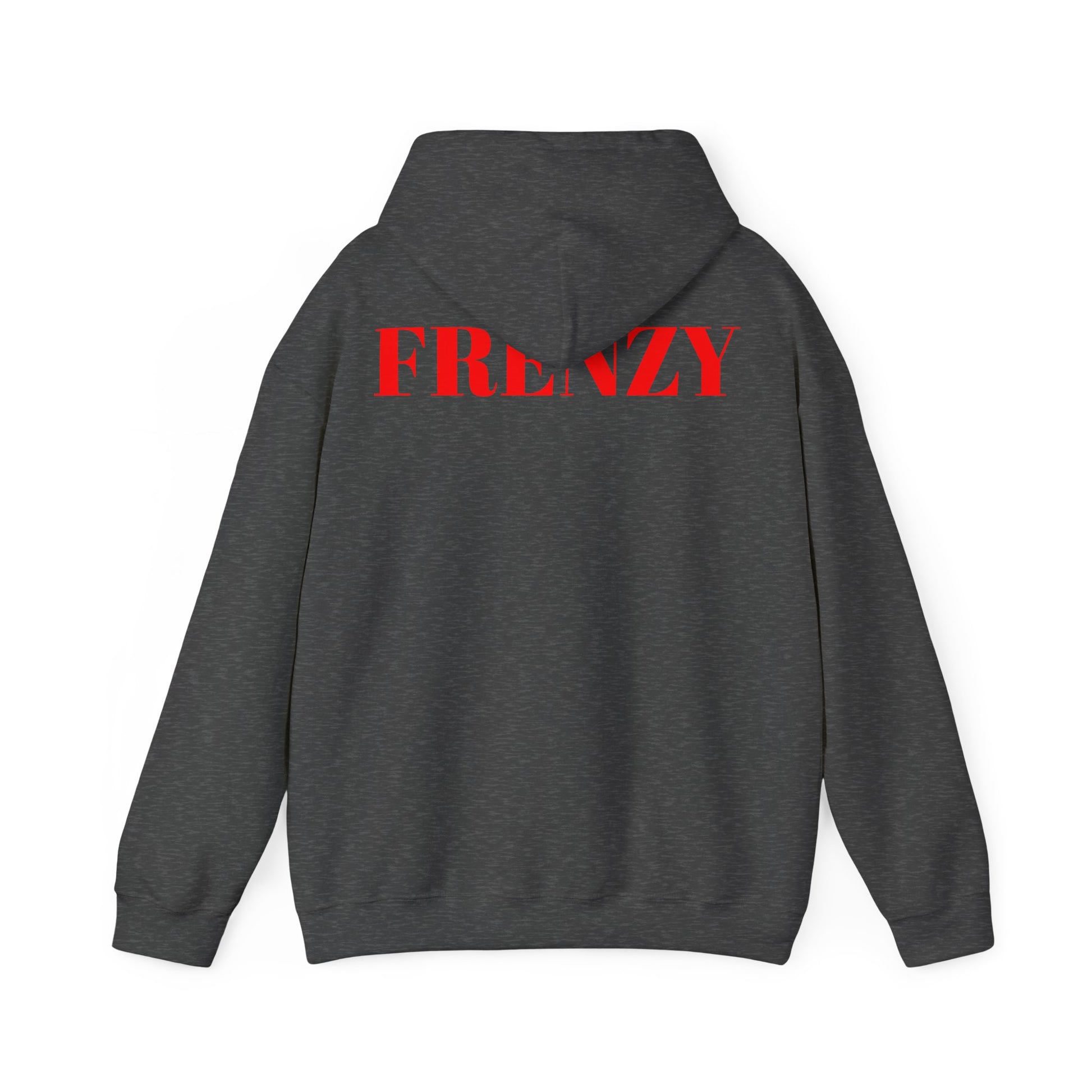 Frenzy Unisex Hoodie - Stylish Heavy Blend Sweatshirt with 'F' Design. - Fitness Frenzy