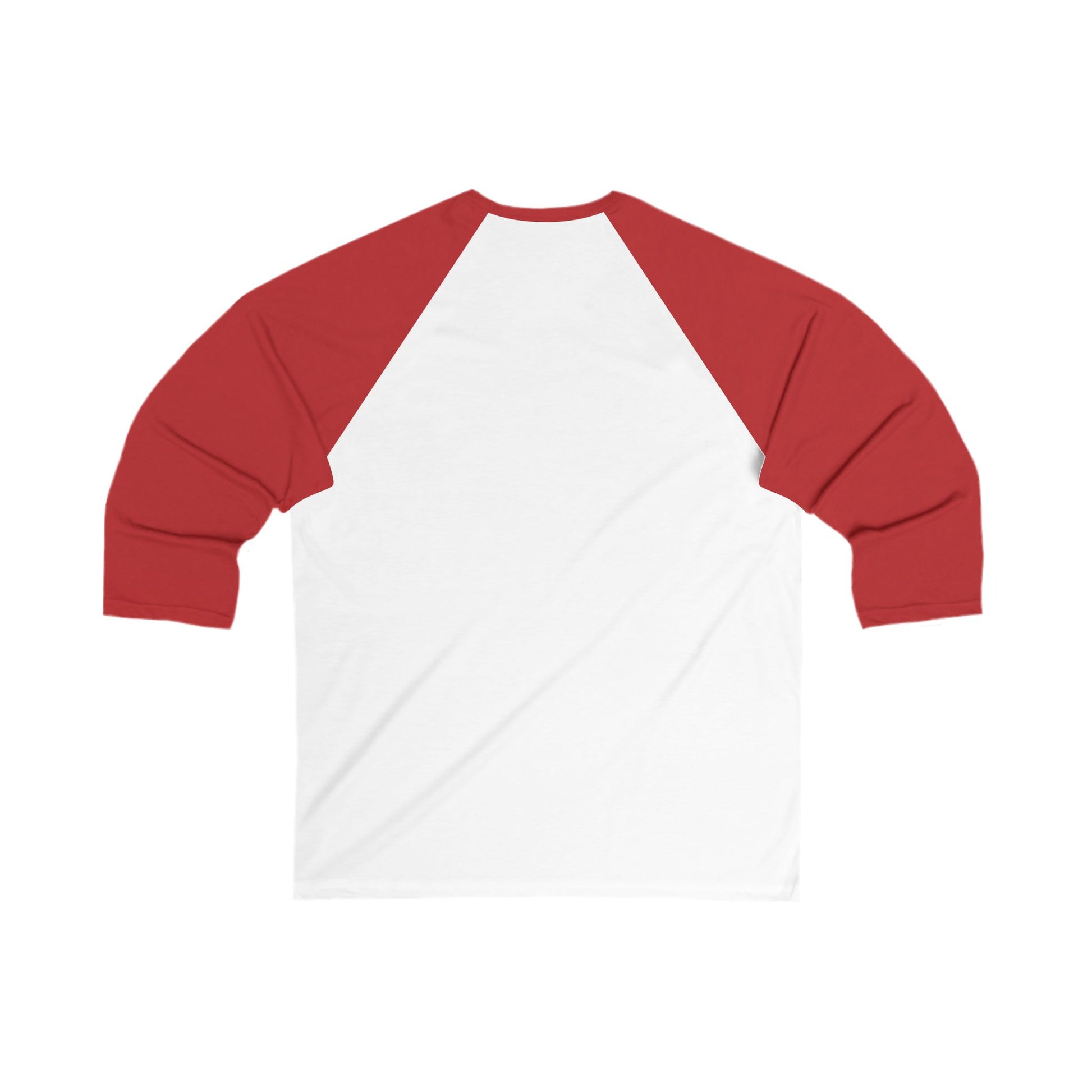 Frenzy - Unisex 3/4 Sleeve Baseball Tee with Black Logo. - Fitness Frenzy