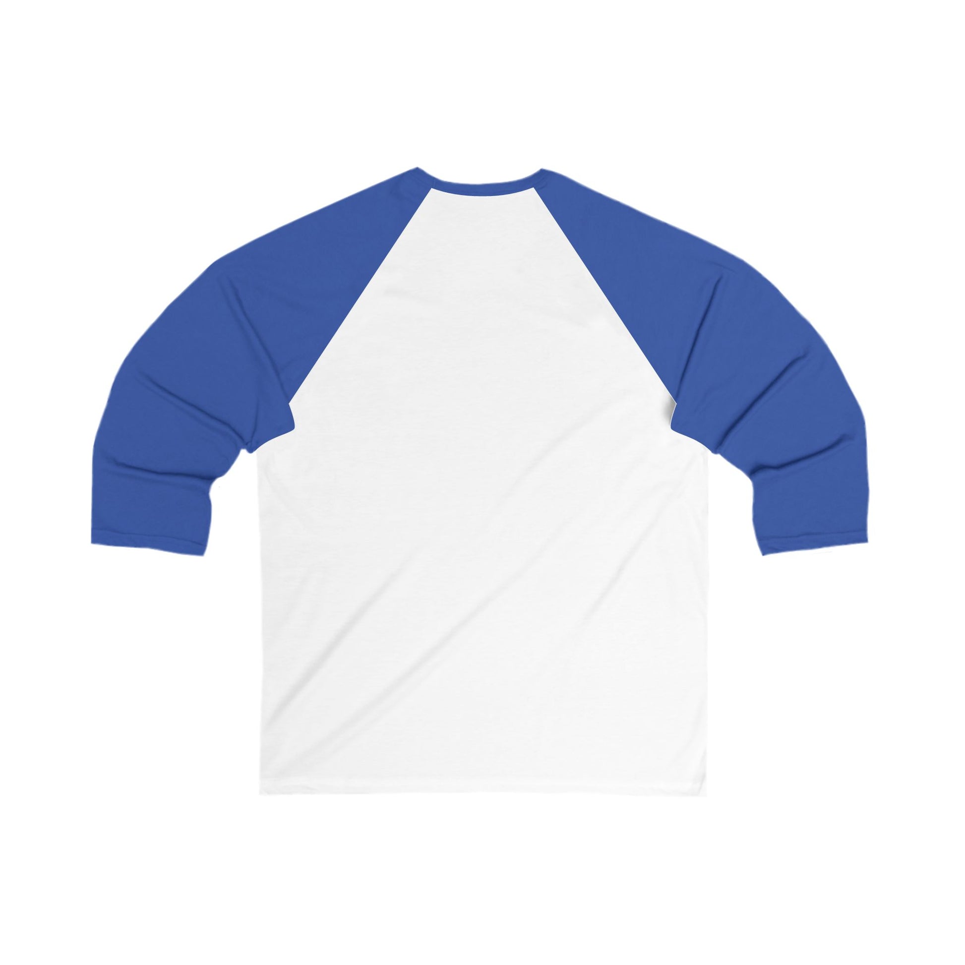 Frenzy - Unisex 3/4 Sleeve Baseball Tee with Black Logo. - Fitness Frenzy