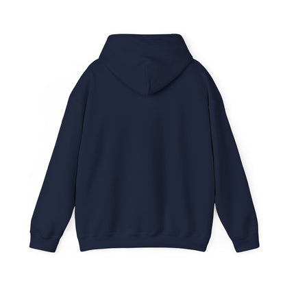 Frenzy Graphic Hoodie with Red Accent - Cosy Unisex Heavy Blend Apparel. - Fitness Frenzy