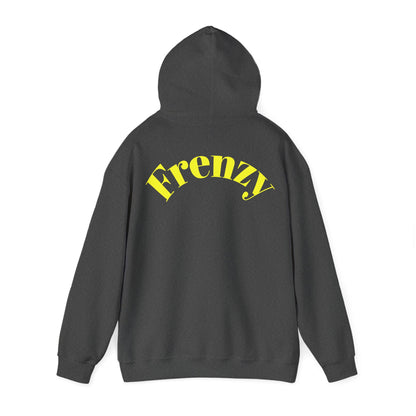 Frenzy 'F' Crazy Unisex Heavy Blend™ Hooded Sweatshirt. - Fitness Frenzy