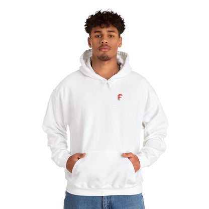 Frenzy Logo Hoodie for Everyday Comfort - Red Logo. - Fitness Frenzy