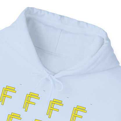 Frenzy 'F' Crazy Unisex Heavy Blend™ Hooded Sweatshirt. - Fitness Frenzy